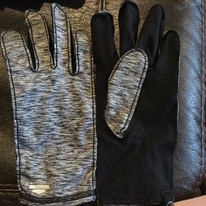 Harley-Davidson Black and Gray Women's Gloves